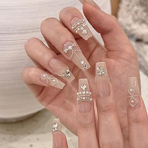 SUTOKAKA 3D Nail Art Studs Set - Gold & Silver Metal Caviar Beads