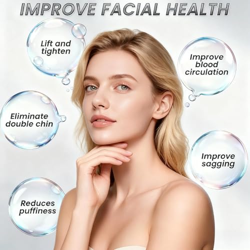 Eavkoar Lymphatic Contour Facial Brush for Chin & Neck Massage