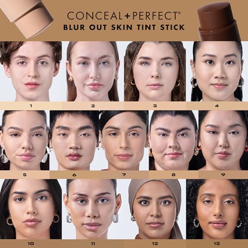Milani Conceal + Perfect Blur Out Skin Tint Foundation 04 Light Warm-Neutral