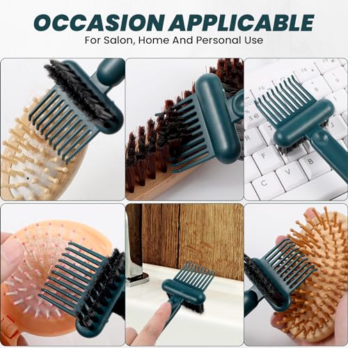 2-in-1 Brush Cleaner Tool for Hair & Comb - Portable & Effective