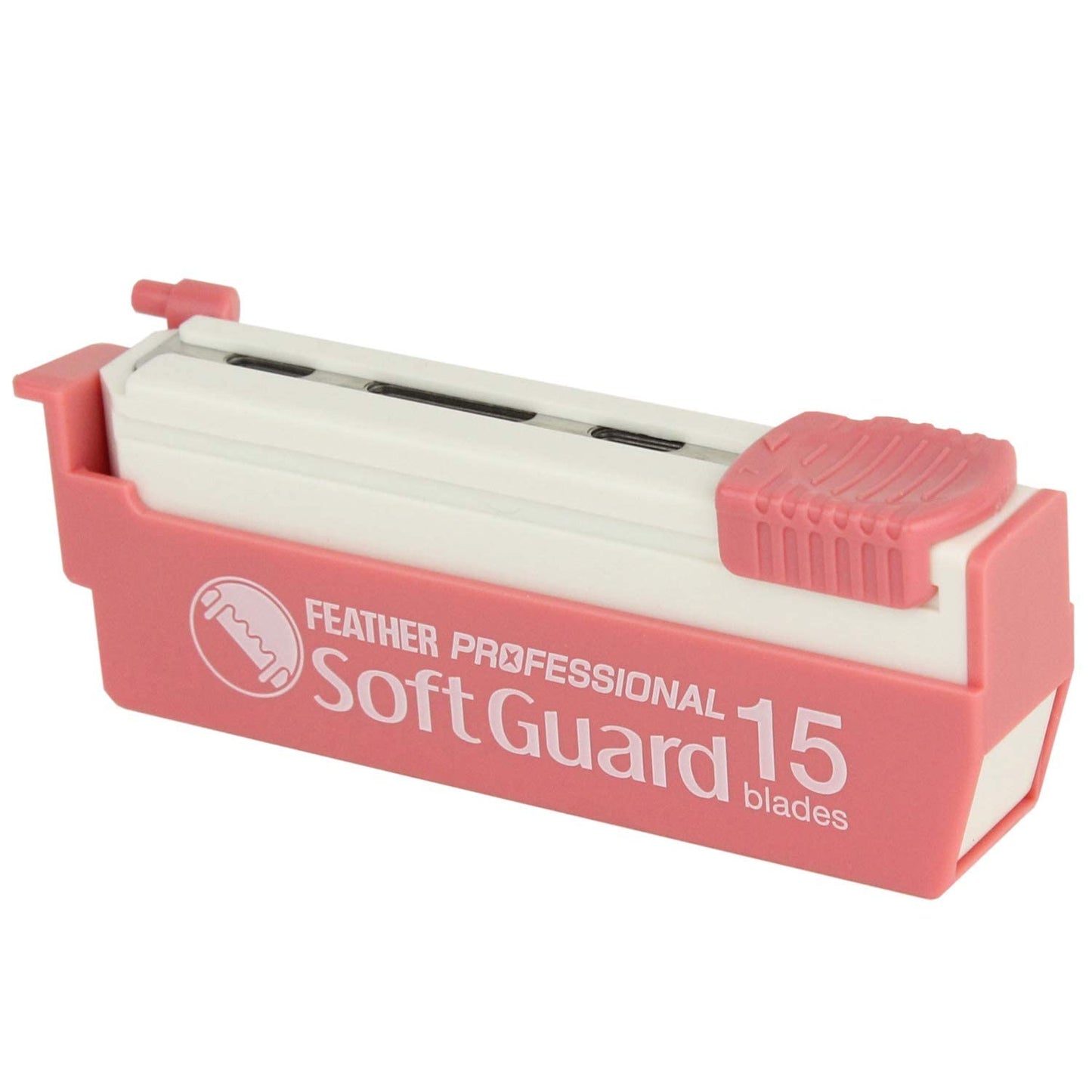 Feather Artist Club ProSoft Guard Razor Blades - 5 Pack of 15 - Single Straight Edge Razor Blade with Guard Refills for Shaving - For Men, Women, & Barbers