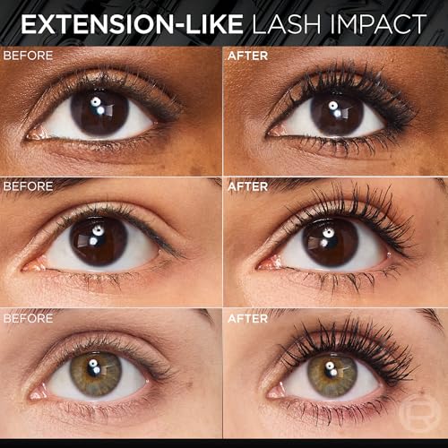 L'Oreal Paris Extensionist Mascara - Lengthening & Volumizing Washable Black