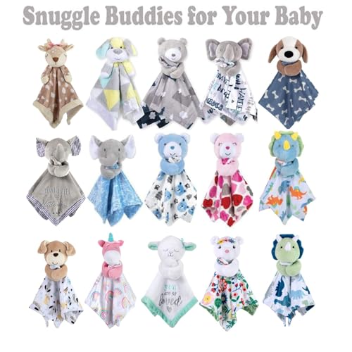 Minky Puppy Dog Lovey Blanket for Babies & Toddlers