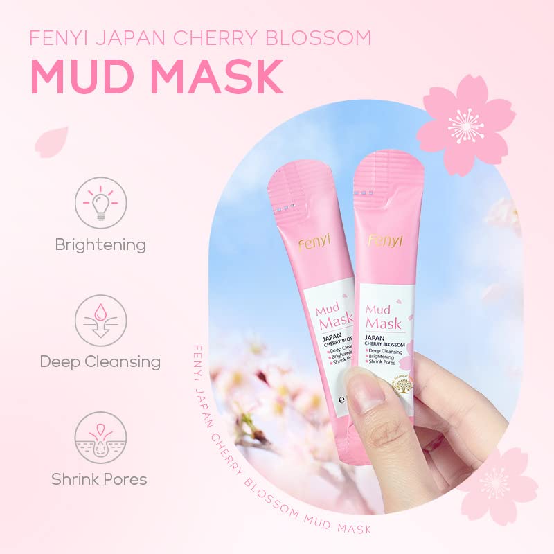 Deep Cleansing Facial Mud Mask - 20 Individually Packaged Clay Masks