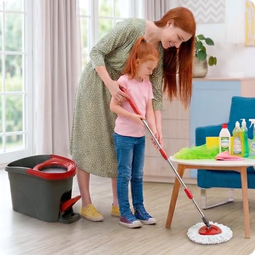 5-Pack O-Cedar EasyWring Mop Head Replacements - Machine Washable