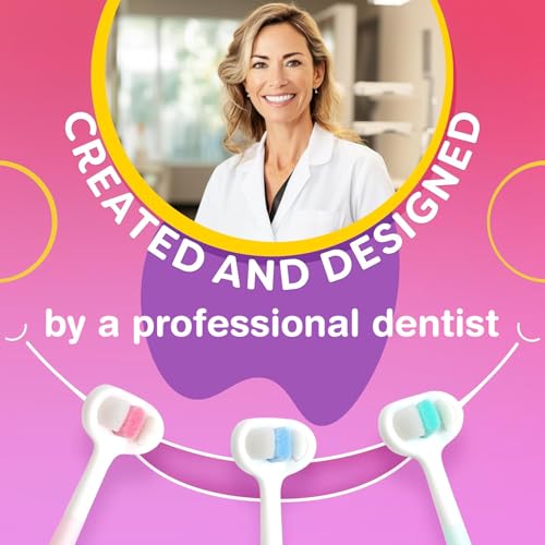 Trueocity Extra Soft Toddler Toothbrush Set - 3 Pack for Ages 1-3