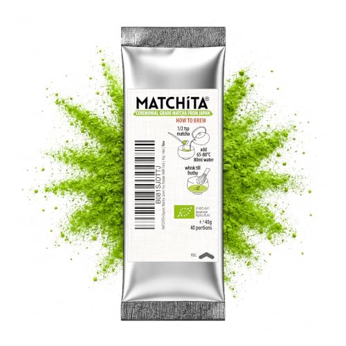 Organic Ceremonial Grade Japanese Matcha Green Tea Powder - 1.4oz