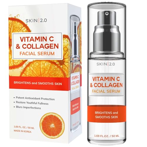 Skin 2.0 Vitamin C Serum for Face - Anti-Aging & Dark Spot Remover, 1.69 oz