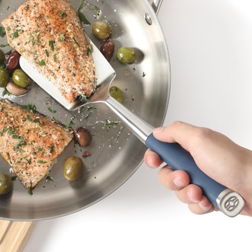 Calphalon Stainless Steel Turner - Ergonomic Cooking Spatula