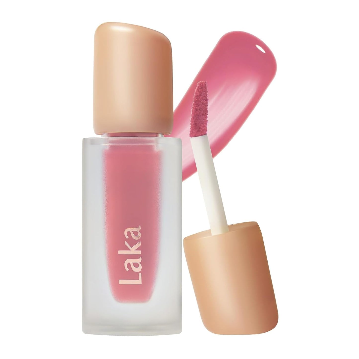 Fruity Glam Tint Lip Stain - Hydrating, Lightweight, Buildable Color | K-Beauty #101 Joyful, 4.5g/0.15oz
