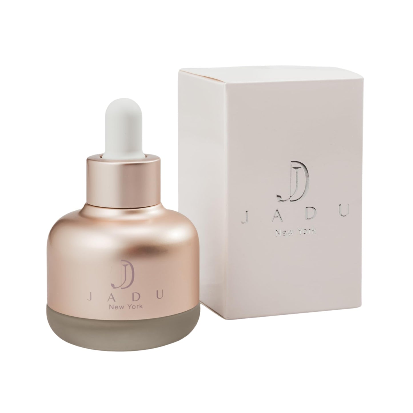 Jadu Hair Oil For Dry Hair, Split Ends Care, Natural Treatment For Damaged Bleached And Frizzy Hair, Coconut Castor Rosemary Coffee Blend, Lightweight Absorbing Formula For Smoother Softer Ends, 30 Ml