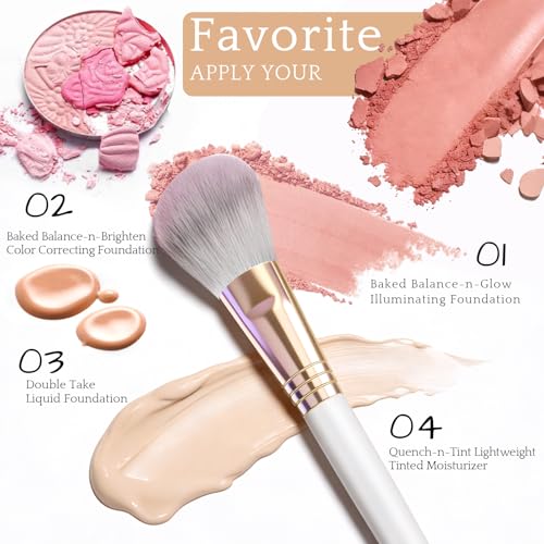 15-Piece Professional Makeup Brush Set with Travel Bag