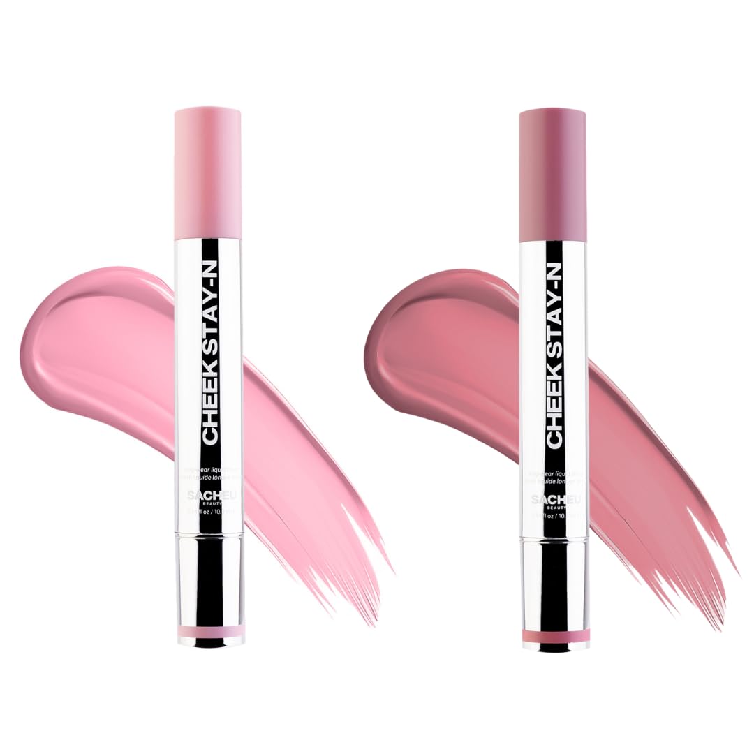 Sacheu Cheek Liquid Blush - High Pigment, Buildable Cream for Dewy Radiance | Long-Lasting & Cruelty-Free