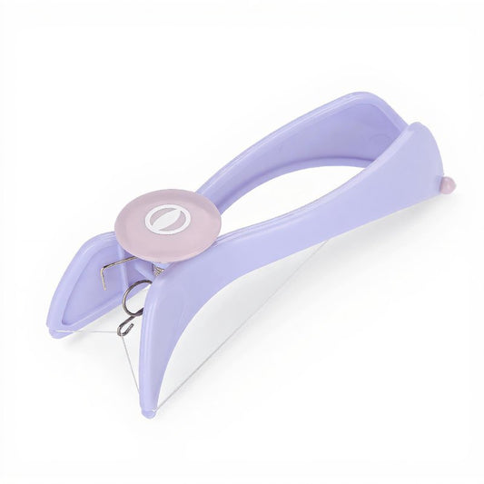 EIMSOAH Facial Hair Epilator for Women with Threading Removal Tool, Portable Size for Facial Neck Hair (Blister Packaging)