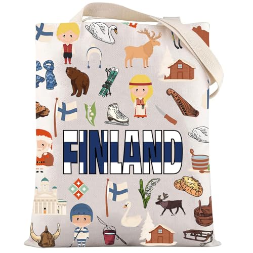 Finland Travel Tote Bag - Perfect Gift for Finland Enthusiasts