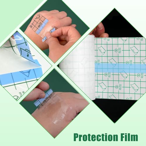 YONGDA Second Skin Tattoo Cover Up Tape - 9 Rolls (2in/4in/6in x 2 Yards) Waterproof & Latex-Free
