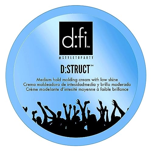D:fi D:Struct Medium Hold Molding Creme - 2.6 oz Hair Styler