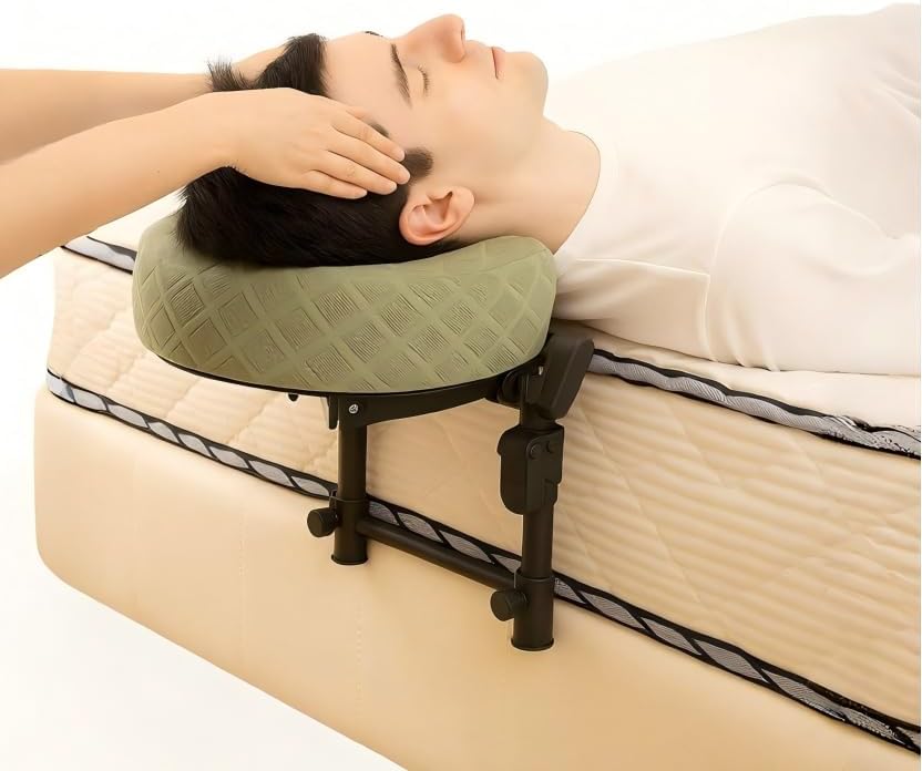 Adjustable Massage Headrest - Portable Face Cradle for Home Use | Ideal for Eye Surgery Recovery