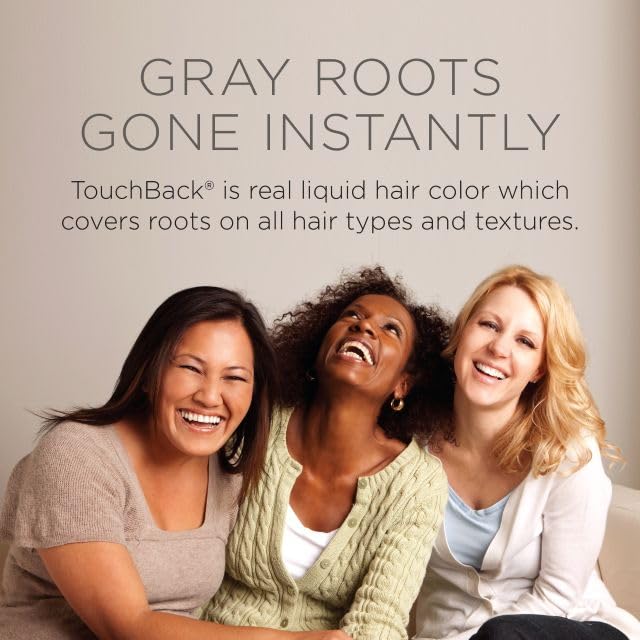Root Touch Up Marker - Gray Hair Concealer with Real Hair Color - Light Brown