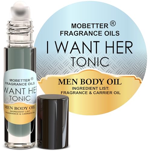 Men's Long-Lasting Tonic Fragrance Oil Roll-On - I Want Her Scent