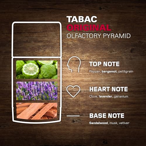Tabac Original Deodorant Stick for Men - Long Lasting 2.2 Oz