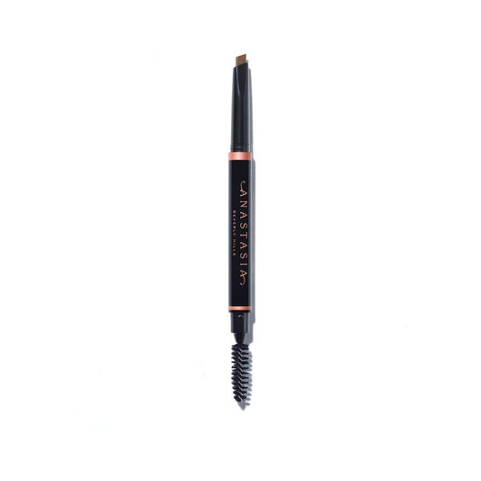 Anastasia Beverly Hills Brow Definer - 3-in-1 Triangular-Tipped Retractable Eyebrow Pencil with Spoolie - Multi-Functional Definer to Fill, Detail & Blend Brows - Blonde