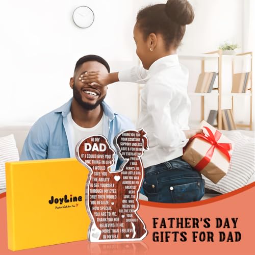 Heartfelt Acrylic Plaque for Dad - Sentimental Gift from Daughter