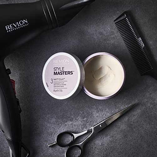 Revlon Professional Matte Clay Hair Styling Paste - Strong Hold, All Hair Types