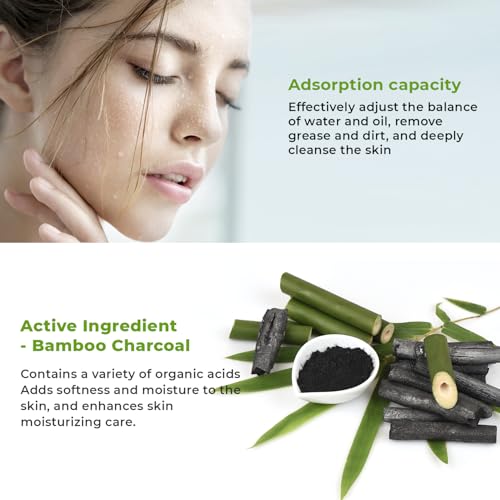 Blooskim Charcoal Peel-Off Mask for Oily Skin - 2.8 fl oz
