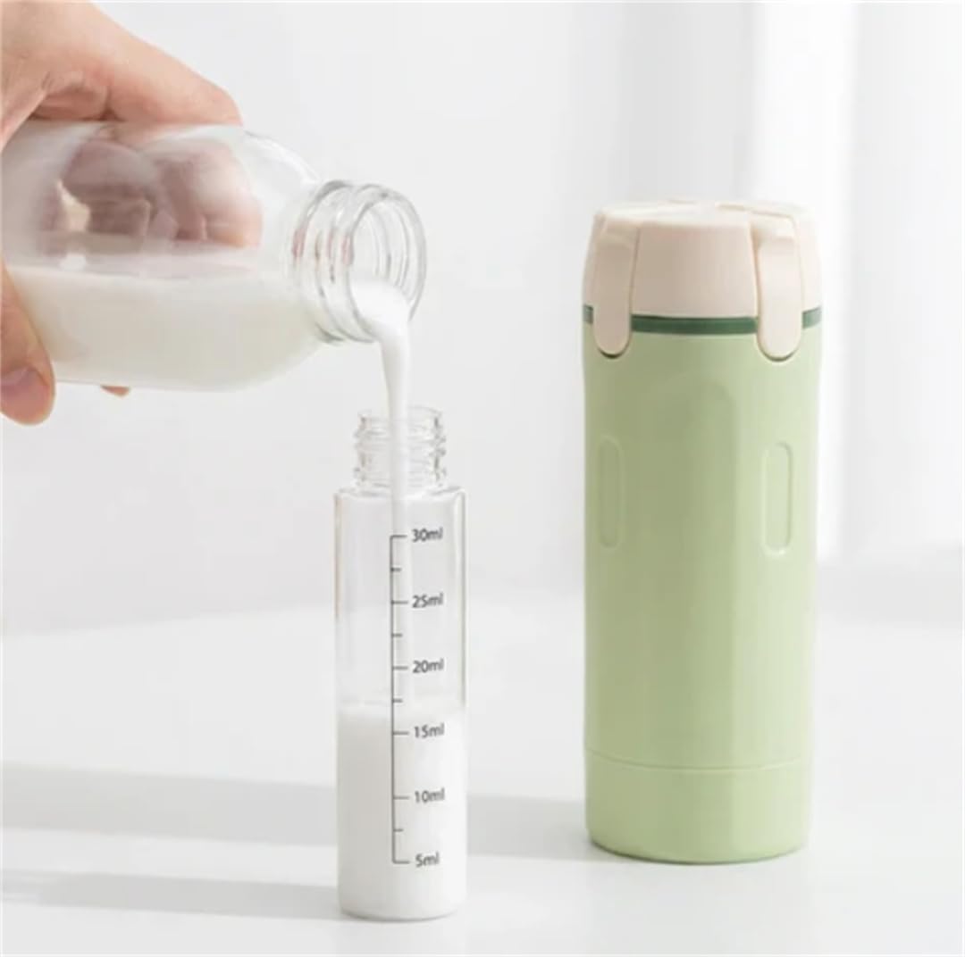 Pourpod 4-in-1 Travel Bottle - Versatile Green Design for On-the-Go Hydration