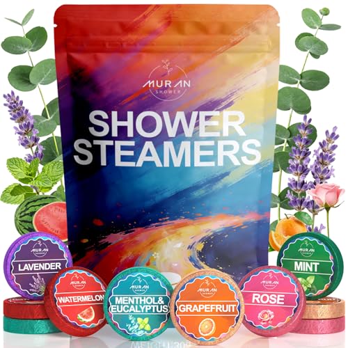 Aromatherapy Shower Steamers for Relaxation | 6 Pack Essential Oils