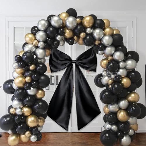 Large Satin Bow Decor - 24x36 Inch for Parties & Weddings