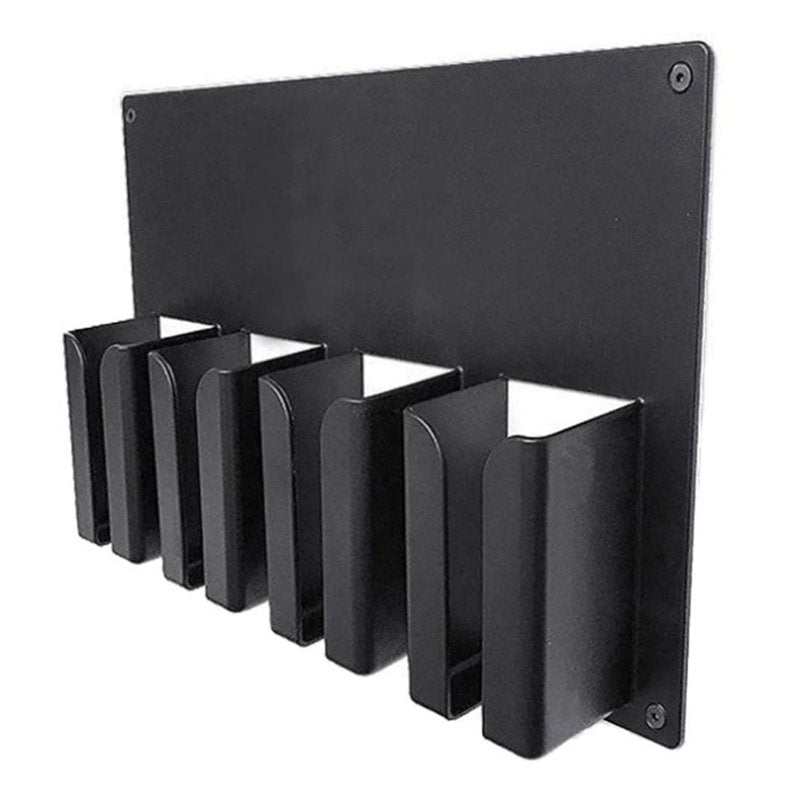 Pineeseatile Hair Clipper Holder Wall Mounted Electric Hair Trimmer Stand Barber Shaver Storage Hanger electric clipper stand, Black