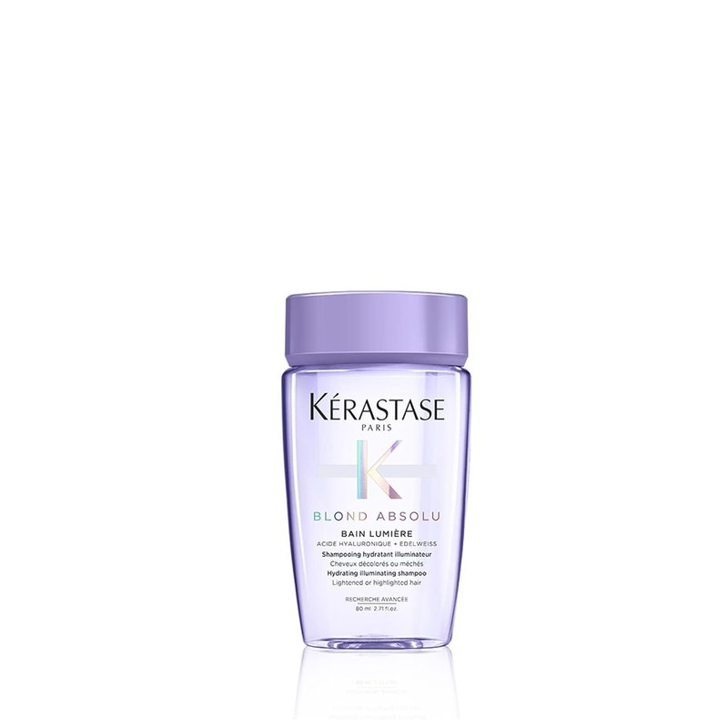Kerastase Blond Absolu Lumière Shampoo - Illuminating Hydration for Lightened Hair | Removes Impurities & Pollution
