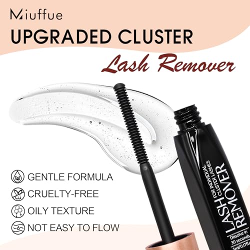 Eyelash Glue Remover for Cluster Lashes - Fast 15s Removal