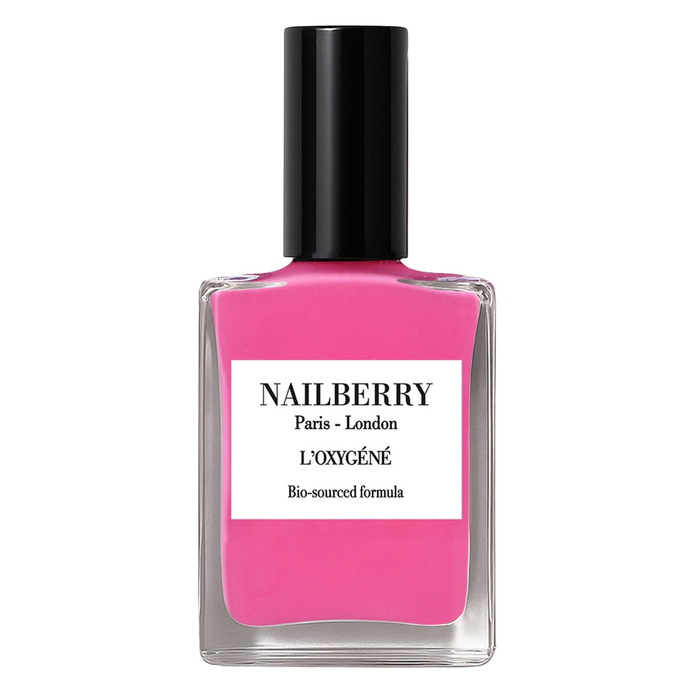 Oxygenated Nail Lacquer - Rose Blossom Pastel Pink | 12-Free Vegan Nail Polish | UV Protected Long-Wear | 15 ml