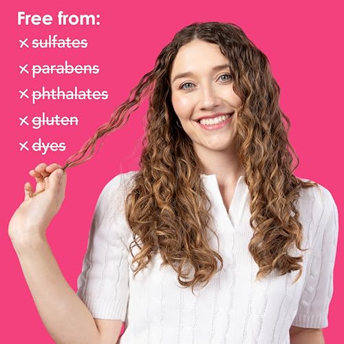 V&Co. Curly Hair Shampoo & Conditioner Set - 12 Oz. Each, Sulfate Free, Enhances Curl Definition