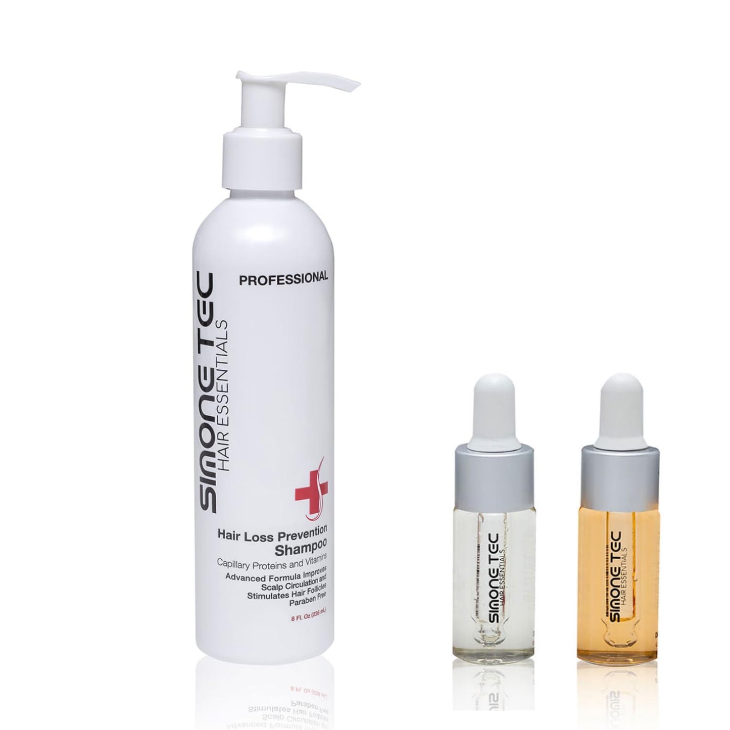 Anti-Hair Loss Shampoo - Simone Tec Scalp Care Strengthening Formula | 10ml Treatment Included