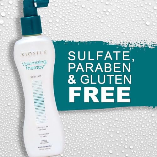 BioSilk Volumizing Therapy Root Lift Spray 7 Oz - Hair Volume & Body, Sulfate & Paraben-Free