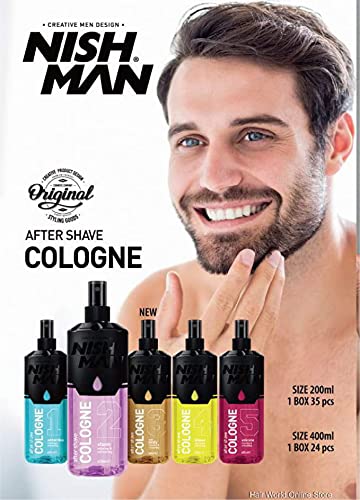 Nishman After Shave Cologne Volcano 05 - 400ml (13.53 Fl Oz)