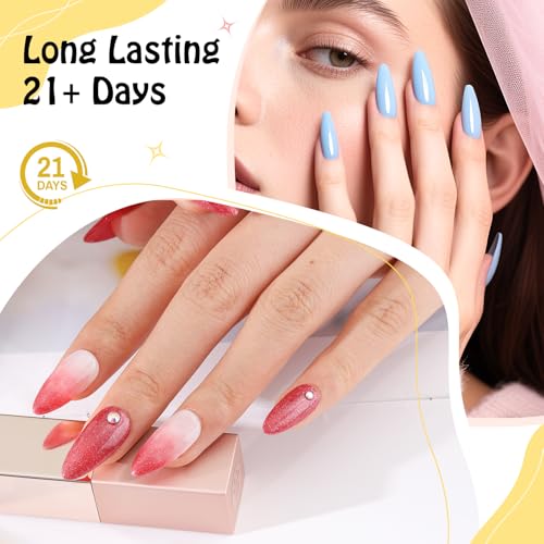 JODSONE Gel Top Coat - 2x 16.5ml No Wipe Glossy Finish