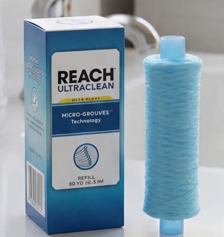 Ultra Clean Dental Floss Refill, 90-Yard Shred-Resistant Spool
