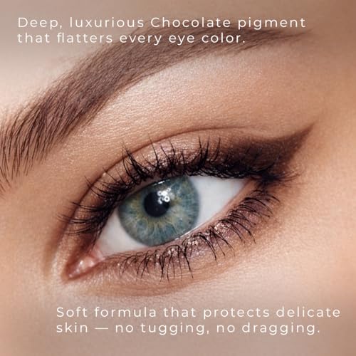 Honeybee Gardens Long-Wearing Eyeliner Pencil - Belgian Chocolate