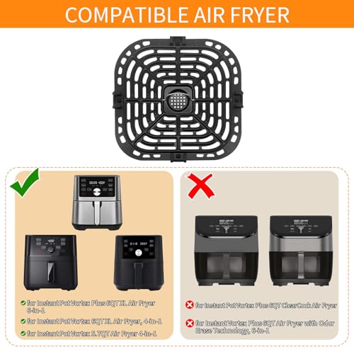 Air Fryer Replacement Grill Plate for Instant Vortex & Gourmia 6QT