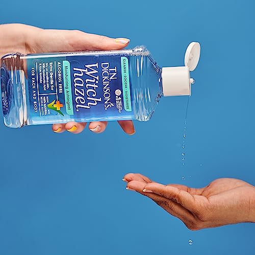 T.N. Dickinson's Alcohol-Free Witch Hazel Moisturizing Astringent - 16 Fl Oz (Pack of 2)