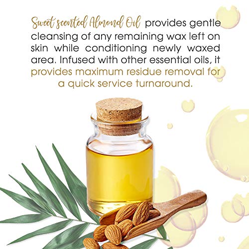 Satin Smooth Post-Wax Residue Removal Oil 16 oz - Gentle Skin & Equipment Cleaner