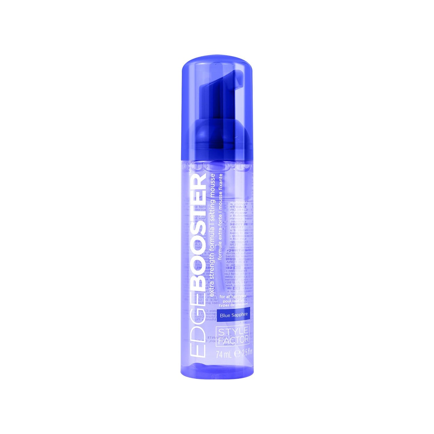 Style Factor EDGE BOOSTER Mousse - Extra Strength Frizz Control & Volume | 6.4oz Morganite for Curly Hair