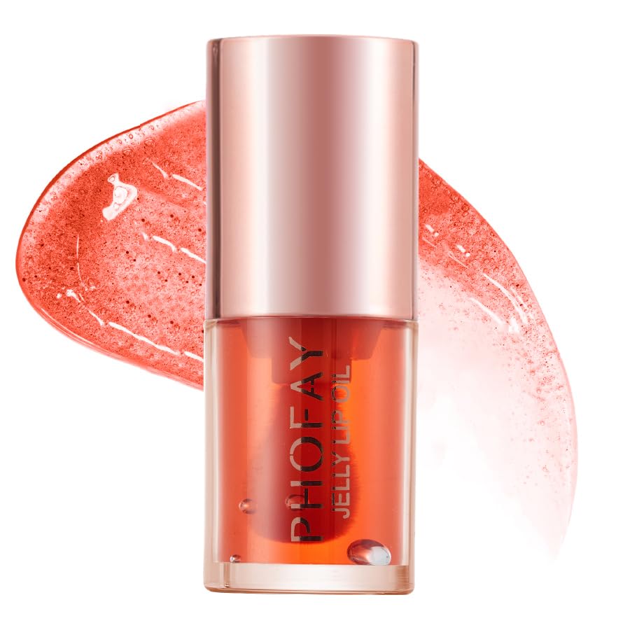Juicy-Gloss Tinted Lip Oil - Deep Hydration Non-Sticky Formula for Dry Lips | 06# Shade