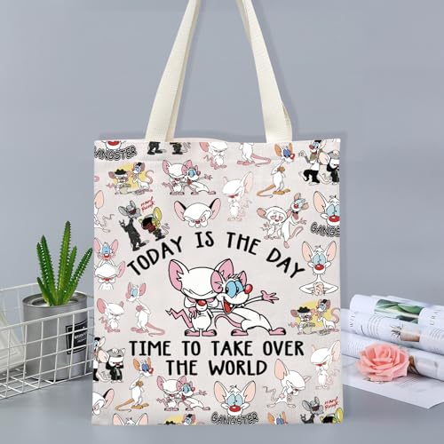 FOTAP The World T Cartoon Lovers Gift Makeup Bag - Rat Brain Cosmetic Bag