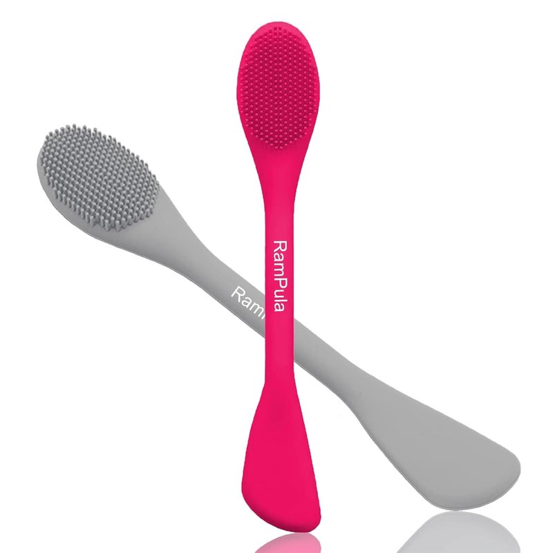 Silicone Facial Cleansing Brush - Deep Pore Cleaner & Acne Remover | Face Massager & Applicator